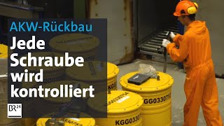 AKW Gundremmingen Dekontaminieren rückbauen recyclen  Abendschau  BR24 [upl. by Medardas]