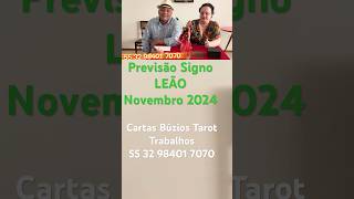 Previsão signo LEÃO novembro 2024 Veja os demais [upl. by Arne]