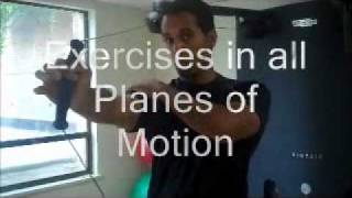 Simple Shoulder Rehab exercises with KINESIS [upl. by Rehtaef107]