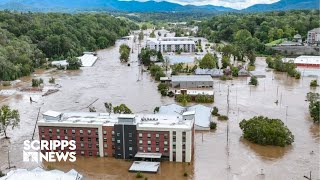 Examining Hurricane Helenes shocking impact in North Carolina [upl. by Elleinad]