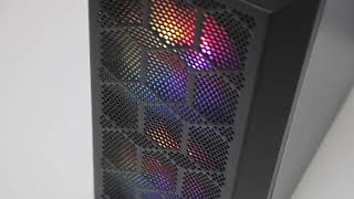 Antec NX200M MESH 강화유리 미니타워 케이스  전면부 구동음 [upl. by Cote]