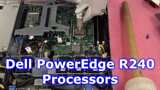 Dell PowerEdge R240 Server CPUs  Intel Xeon Processors Options  LGA1151 Socket  CPU Install [upl. by Hartzke579]