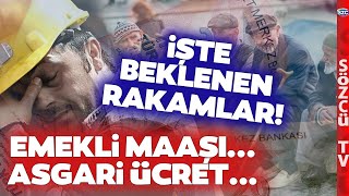 Asgari Ücret ve Emekli Maaş Zammında 6 Uzman İsim Rakam Verdi İşte Muhtemel Zam Oranı [upl. by Market65]