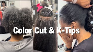 K Tip Extensions for Black Women My First Time [upl. by Araeit]