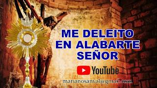 ME DELEITO EN ALABARTE SEÑOR VERSIÓN KARAOKE INSTRUMENTAL [upl. by Georgie191]