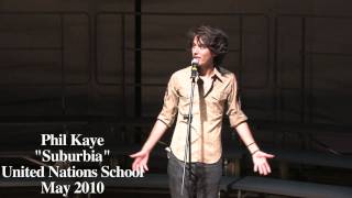 Phil Kaye performs quotSuburbiaquot [upl. by Malaspina]