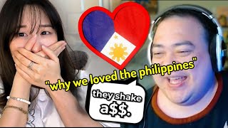 why we loved the philippines  Celine Reacts To OfflineTV and Friends [upl. by Accever]