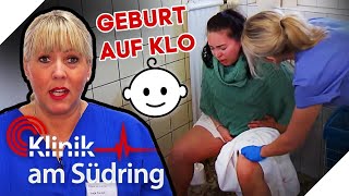 GEBURT AUF DEM KLO 🚽 👶🏻 Das gabs noch nie in der Klinik 😲😲  Klinik am Südring  SAT1 [upl. by Anhoj]