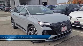 2024 Audi Q4 etron Premium Plus Sport Utility Livermore Pleasanton Dublin Tracy Fremont San Ra [upl. by Neyuq931]