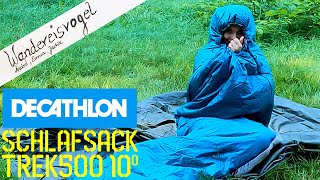 Super günstig DECATHLON Forclaz Trek MT500 10° Schlafsack Für wen ist der geeignet [upl. by Brenan264]