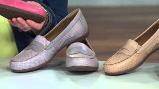 Clarks Leather Loafers  Branna Henna with Leah Williams [upl. by Aicilev171]