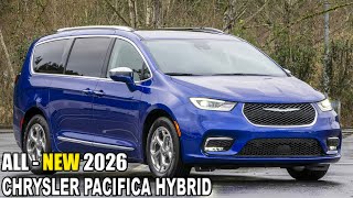 2026 Chrysler Pacifica Hybrid  RedesignExterior Interior amp Specs [upl. by Alyt]