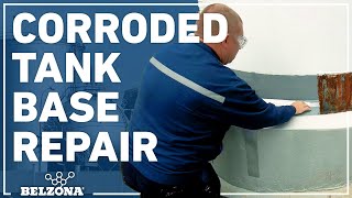 How To Install a Tank Base Sealant with Belzona 3111 [upl. by Gillead]