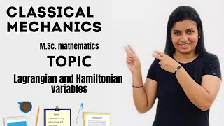 L39Lagrangian and Hamiltonian Variablesclassical mechanicsNivaanmath academy [upl. by Nnylimaj]