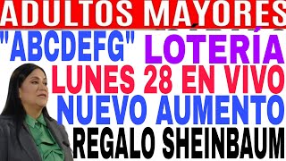 🔥EN VIVO HOY SALIO FECHAS LETRAS CALENDARIO 📆 PAGOS🎉 ADULTOS MAYORES 65 💥 [upl. by Tiffanie]