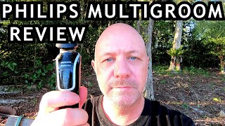 Philips Multigroom Review and Demo Beard Trim 5mm to 1mm Stubble [upl. by Alverson]