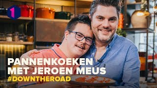 Down the road Jaimie en Jeroen Meus bakken pannenkoeken [upl. by Blim492]