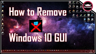 How to Disable Windows GUI Boot On Windows 10 Startup 2017 [upl. by Jase]