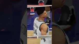 NBA2Kmobile Highlights Ft Giannis Antetokounmpo nba basketball nba2kmobile shorts [upl. by Gareth]