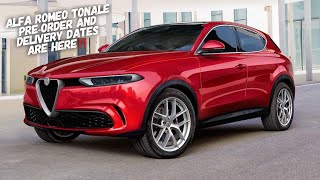 UPDATED Alfa Romeo Tonale reveal Preorder and Launch Edition Delivery dates REVEALED [upl. by Amory283]