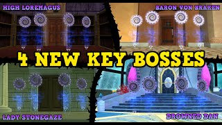 Wizard101  THE 4 NEW KEY BOSSES  AZOTH FARMING [upl. by Pyne]