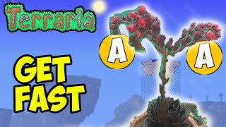 Terraria how to get DEATHWEED 4 WAYS EASY  Terraria 1449 Deathweed [upl. by Olegnalehcim]