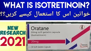 Oratane Isotretinoin 20MG Uses amp Side Effects In Urdu Hindi  Acne Treatment  Acne Scar Removal [upl. by Yesnikcm980]