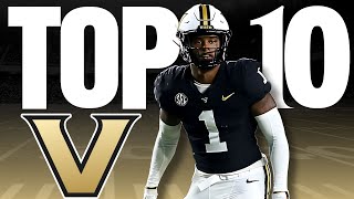 Vanderbilt Commodores TOP 10 Football Players for 2024 [upl. by Eimmak]