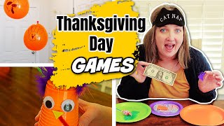 7 THANKSGIVING Day Games For ALL AGES  TURKEY GAMES FOR KIDS [upl. by Pride]