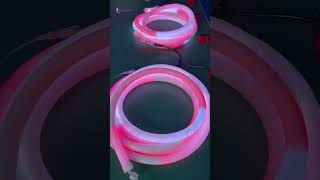 Hot selling 360 Uniform luminescence diameter 20mm silicone neon strip DC24V whitecctrgbrgbw [upl. by Emmey4]