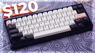 120 Budget Hotswap Custom Keyboard  D60 Lite Review [upl. by Emory]