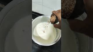 Amazing basundi recipe tamil tamilsong malayalam music love cutebaby food basundi [upl. by Hallimaj]