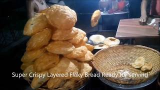 Amazing Multi Layered Hallow Super Crispy Flaky Bread Dhakai Paratha l Lost Recipe Dhakai Paratha [upl. by Sinne821]