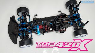 TAMIYA TRF420X  Unboxing amp Build [upl. by Samp]