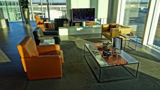 LUFTHANSA FIRST CLASS LOUNGE REVIEW  MUNICH [upl. by Tadd682]