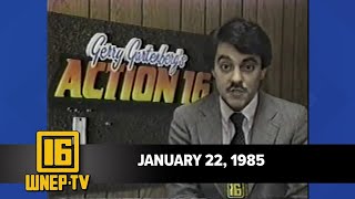 Newswatch 16 for January 22 1985  From the WNEP Archives [upl. by Kursh]