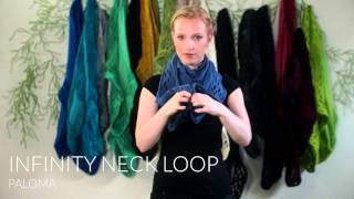 Unique Ways to Tie a Scarf  JHill Felt Designer [upl. by Esyned]