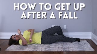 169 Learn 4 Methods to Get Up After a Fall for Seniors [upl. by Hplodnar]