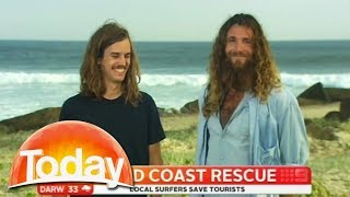 Hilarious interview with hero surfers [upl. by Thomasine]