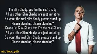 Eminem  The Real Slim Shady Lyrics [upl. by Eiryk238]