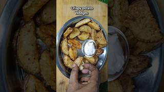 CrispyPotato Wedges home recipes Shots [upl. by Nalyac]