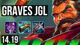 GRAVES vs LEE SIN JGL  Quadra 1938 Rank 8 Graves 43k DMG Godlike  EUW Challenger  1419 [upl. by Emily312]