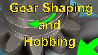 Gear Shaping and Hobbing [upl. by Lertnahs]