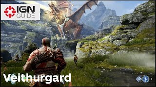 God of War  Veithurgard  Otr’s Imprisonment Walkthrough  Part 1 [upl. by Ainesej]