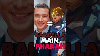 JORDAN BARDELLA est MAIN PHARAH sur OVERWATCH 2 [upl. by Berta]