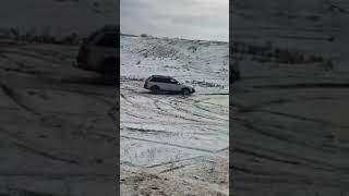 Regina pe gheata audi a6 allroad viralvideo subscribe snow [upl. by Neemsay]