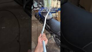 Handle 👍♥️bar bend correction work available for all bikeshandle song youtube bike ben10work [upl. by Howenstein]