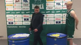 Korisliiga pressi Honka vs Kataja 22102024 [upl. by Oettam]