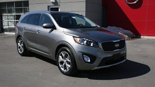 2016 Kia Sorento SX AWD Review and Test Drive [upl. by Jarrow922]