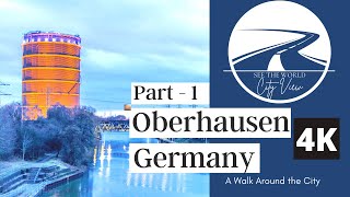 Oberhausen Germany Walking Tour – Part 1 🇩🇪 [upl. by Earised199]